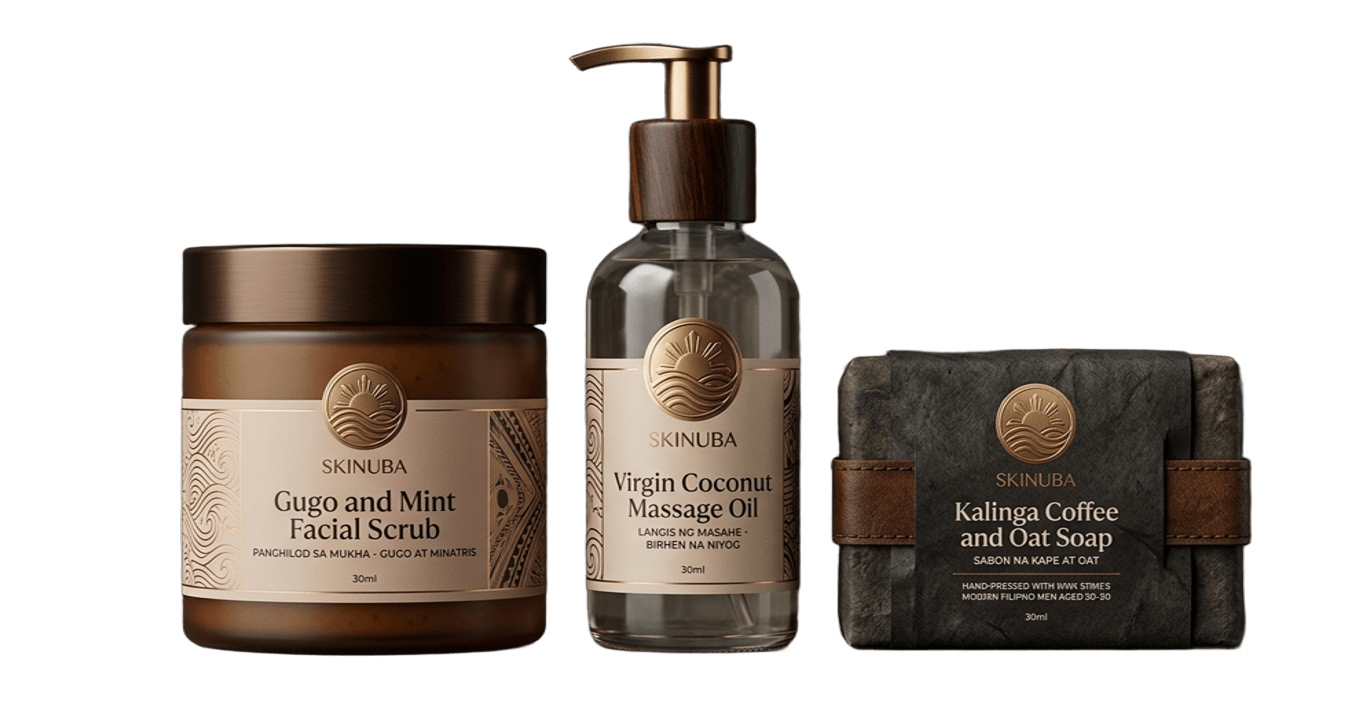 Skinuba Premium Men's Skincare Product – Luxury Filipino Formula
